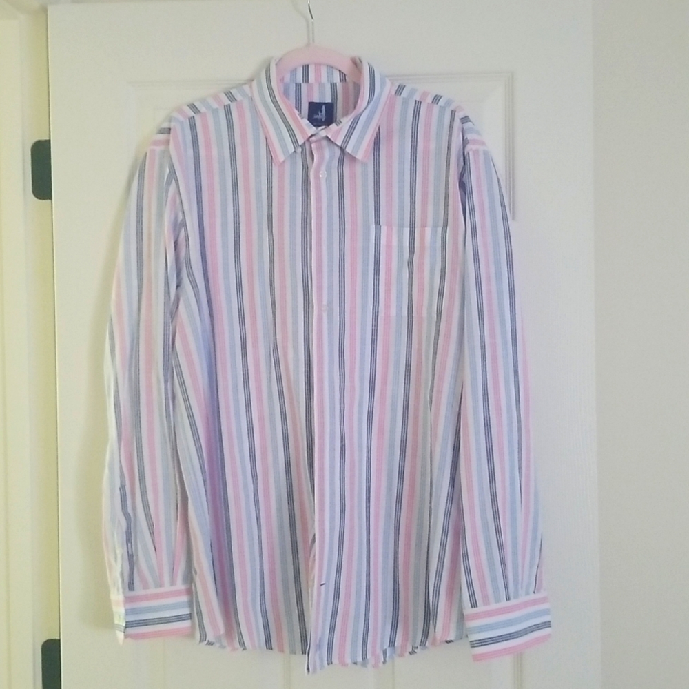 Johnnie-O Shirt Long Sleeve Mens Large